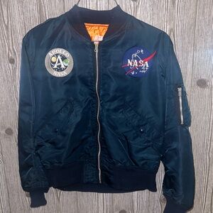 Vintage Apollo NASA Bomber Jacket Men’s Size